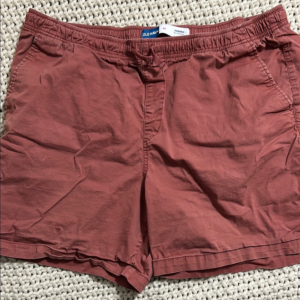 Old Navy Red Drawstring Shorts